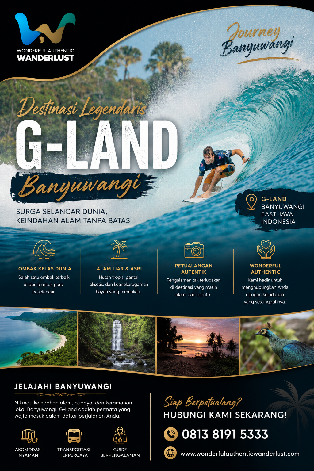 Menikmati surga lautan di banyuwangi