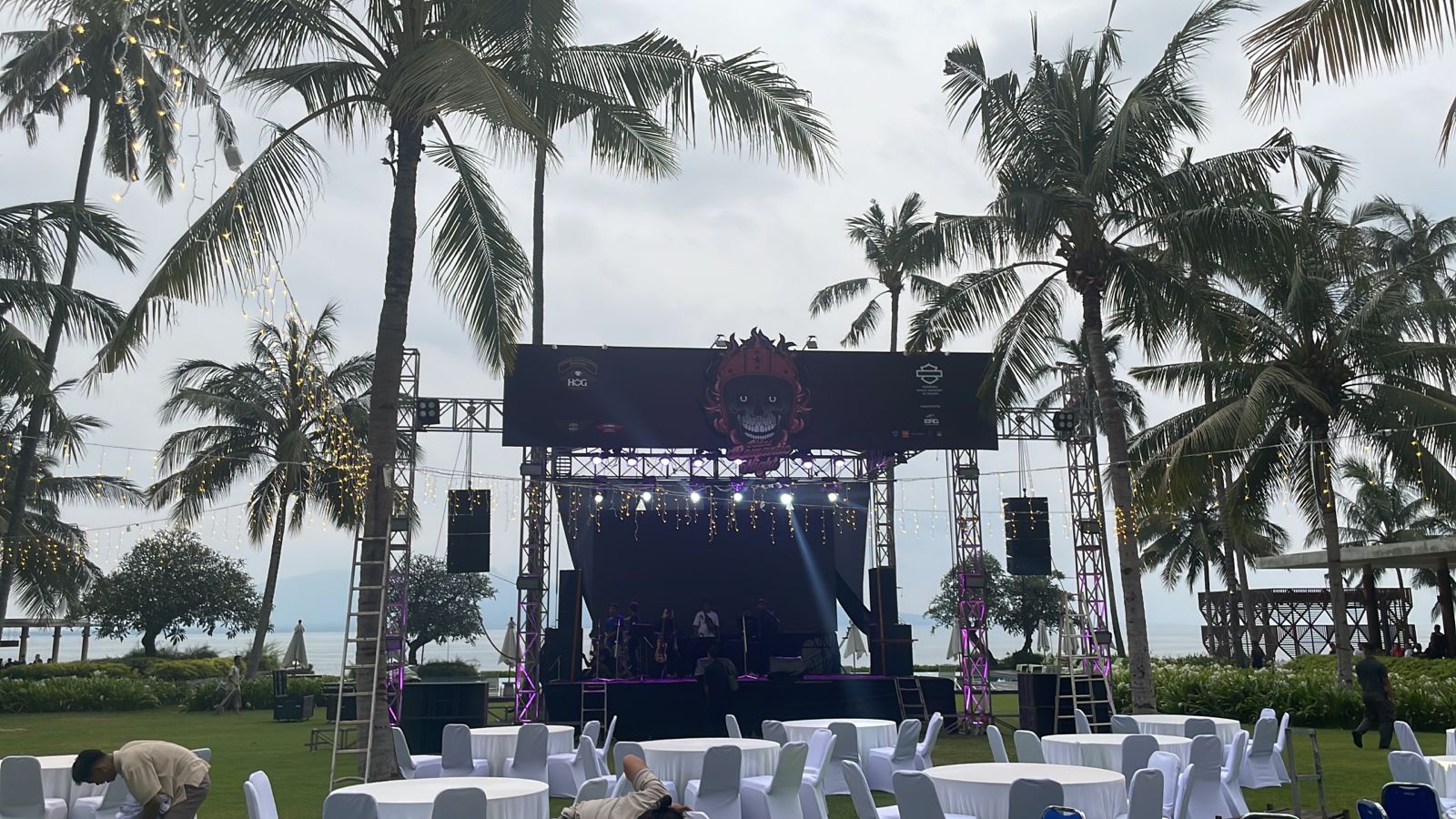 Gathering Komunitas Harley Davidson Outdoor